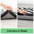 thumbnail image 4 of GORILLA GRIP Rug Gripper Pads Keep Rugs Corners from Curling, Removable Sticky Pads Hold Carpet in Place, 8 Pack, 4 of 9