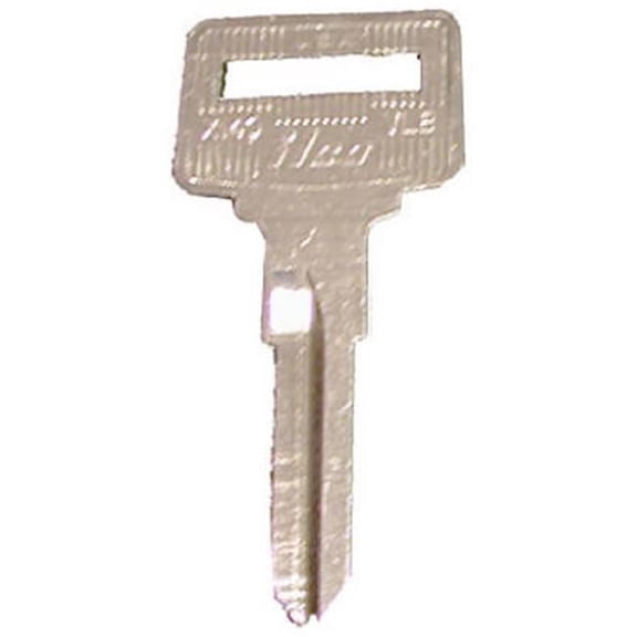 Kaba Ilco Corp. Ilco Master Key Blank VL8-X140 - Nickel-Plated - Pack of 10, One Size