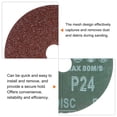 thumbnail image 5 of Uxcell 25pcs 24 Grit Aluminum Oxide Resin Fiber Discs 4"x5/8" Sanding Grinding Discs for Angle Grinding Machine, 5 of 6