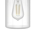thumbnail image 5 of Hunter - Devon Park 3-light Brushed Nickel, Large Cluster Light, Dimmable, Rustic Style, Linear Shaped, for Bedrooms, Dining, Living Rooms - 19156, 5 of 9