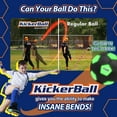 thumbnail image 7 of Kickerball - Curve and Swerve Soccer Ball/Football Toy - Glow in the dark as seen in tv, 7 of 7