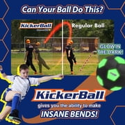 Kickerball - Curve and Swerve Soccer Ball/Football Toy - Glow in the dark as seen in tv