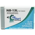 thumbnail image 4 of 2x Pack - Canon NB-13L Battery Replacement - For Canon NB-13L Digital Camera Battery (1250mAh 3.6V Lithium-Ion), 4 of 4