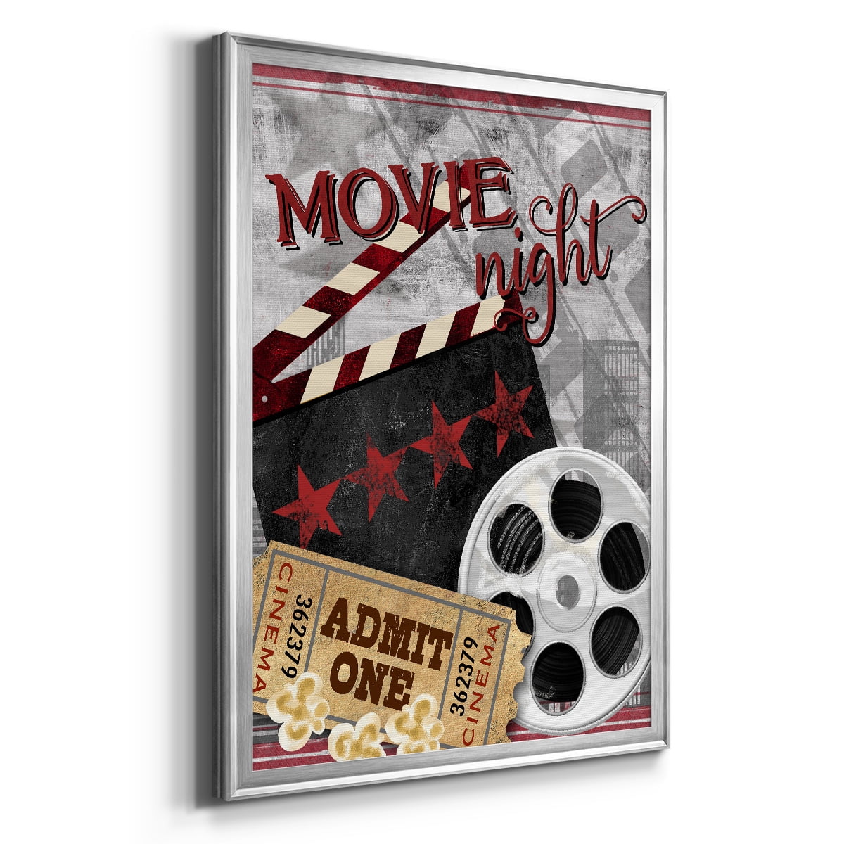 Movie Night II Premium Framed Print - Ready to Hang