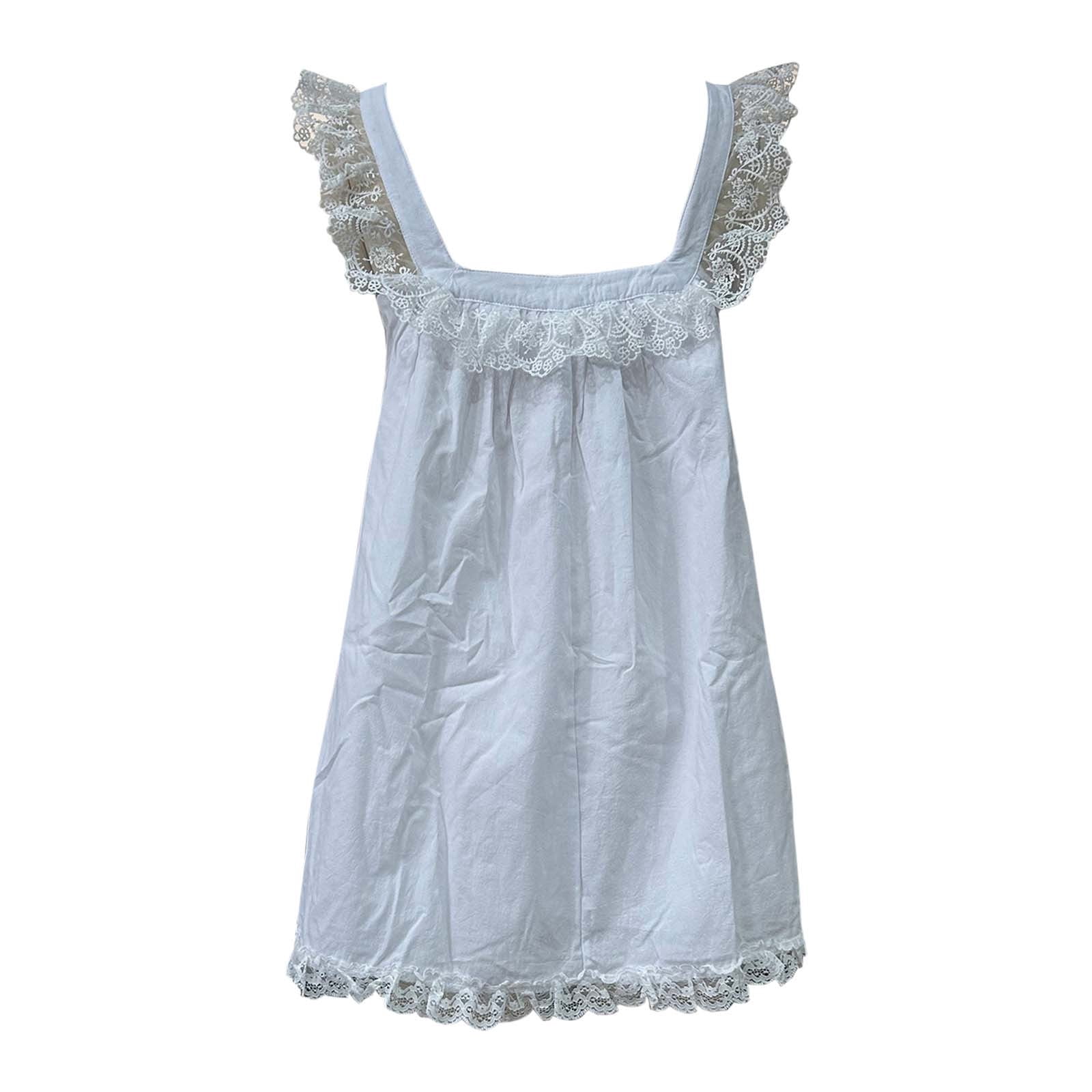 A New Summer Women's Dress With A Bow Backless And Lace Trimmed Loose Baby Dress Teenagers Summer Dresses Womens Summer Dresses Short Long Dress Athletic Dresses Dress Girls Cute Summer Dresses Button