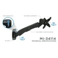 thumbnail image 6 of Mount-It! Monitor Wall Mount| Fits 17"-30" Computer Screens | Fully Adjustable Black, 6 of 12