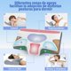 thumbnail image 3 of Almohada Memory Foam, Almohadas Ortopedica Cervical Pueden Aliviar el Dolor, Almohada Ergon¡§?Mica para Personas Que Dormir de Lado, Boca Arriba o Boca Abajo, con Fundas de Almohada, 3 of 7