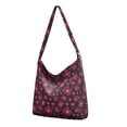 thumbnail image 1 of Boho Floral Butterfly Canvas Crossbody Bag – Cute Bee and Flower Pattern for Daily Use, 1 of 5