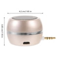 thumbnail image 2 of Shisuyan Wired Speaker 3.5mm AUX Input USB Rechargeable Desktop Speaker Accessory, 2 of 8