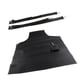 thumbnail image 1 of Delantal de trabajo, delantal de PU, delantal de cocina, delantal de aseo de carnicero, delantal impermeable, delantal de cocina para chef, camarera, Negro, 1 of 9