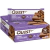 Quest Protein Bar, Caramel Chocolate Chunk, Keto Friendly, 20g Protein, Gluten Free, 12 Count