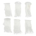 thumbnail image 2 of Pool Table Mesh Bag, Billiard Supplies Hollow Pool Table Mesh Pocket White Bottomless  for Clubs, 2 of 7
