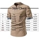 thumbnail image 3 of Ceisia Men's Slim Fit Short Sleeve Henley T-Shirt Solid Color with Printed Cuff Trim Black M Gifts, 3 of 3