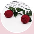 thumbnail image 3 of Caja para anillos con forma de rosa, caja para anillos con forma de flor, caja para anillos con forma de rosa roja, diseñada para precisión, 3 of 10