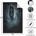 thumbnail image 3 of SKYSONIC Halloween Skull Black Kitchen Dish Towel Set,Drying Kitchen Towels Tea Towels Gift Set for Drying Cleaning Cooking Baking 4Pcs, 3 of 7