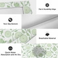 thumbnail image 6 of Green Flowers Outdoor Rug for Patio/Deck/Porch, Non-Slip Large Area Rug 5 x 7 Ft, Pastoral Farmhouse Botanical Floral Indoor Outdoor Rugs Washable Area Rugs, Reversible Camping Rug Carpet Runner, 6 of 8