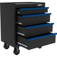 thumbnail image 4 of HART 27-Inch 4-Drawer Rolling Tool Cabinet, Heavy-Duty Steel Base with Locking Storage, 4 of 14