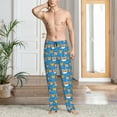 thumbnail image 2 of Naloa Corgi Dog Face Pajama Pants Men, PJ Bottoms, Sleep & Lounge Pants-, 2 of 6