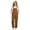 AB110 Brown, variant on Tisuna Kids Boys And Girls Overalls Pants Solid Color Sleeveless Suspender Trousers With Pocket Casual Breathable Child Straight Leg Pants Black Size 5-6 Years