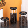 thumbnail image 6 of Coffee Beans Vacuum Sealed Tank Household Moisture-Proof Air Extraction Airtight Container Food Storage Jars,B, 6 of 6