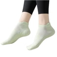 thumbnail image 3 of Lunxisen 4 Pcs Pilates Grip Socks Non Slip Yoga Socks for Women Workout Fitness Studio Essential, 3 of 9