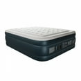 thumbnail image 5 of 18in Raised Queen Air Mattress with Built-in Pump 4-Min Quick Inflation/Deflation 650lbs Load-Bearing Flocked Surface for Home Camping Guests, 5 of 10