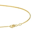 thumbnail image 5 of JewelStop 14Kt 30" Yellow Gold 1.1mm Shiny Classic Box Chain with Lobster Clasp, 5 of 6