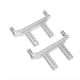 thumbnail image 2 of Poste de Montaje de Carrocería Delantera y Trasera de Aleación de Aluminio para SCY 1/16 16101 16102 16103 16101PRO RC Car Upgrade Parts Silver, 2 of 5
