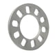 thumbnail image 1 of Adaptador Espaciador de Rueda Cola 2x Universal 1 Pieza Arandelas Adaptadoras 5 Orificios 12 Mm Plata, 1 of 8