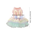 thumbnail image 3 of Easter Dog Dress Cat Dress Pink Tulle Tutu Skirt for Small Pets, Holiday Party Outfit Breathable Lightweight Costume for Photo, 3 of 7
