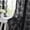 Black, variant on Vintage Lace Curtains 63 Inch Length 2 Panels Sheer Taupe Floral Crochet Curtains with Scalloped Edges Rod Pocket for Bedroom Dining Room Light Coffee