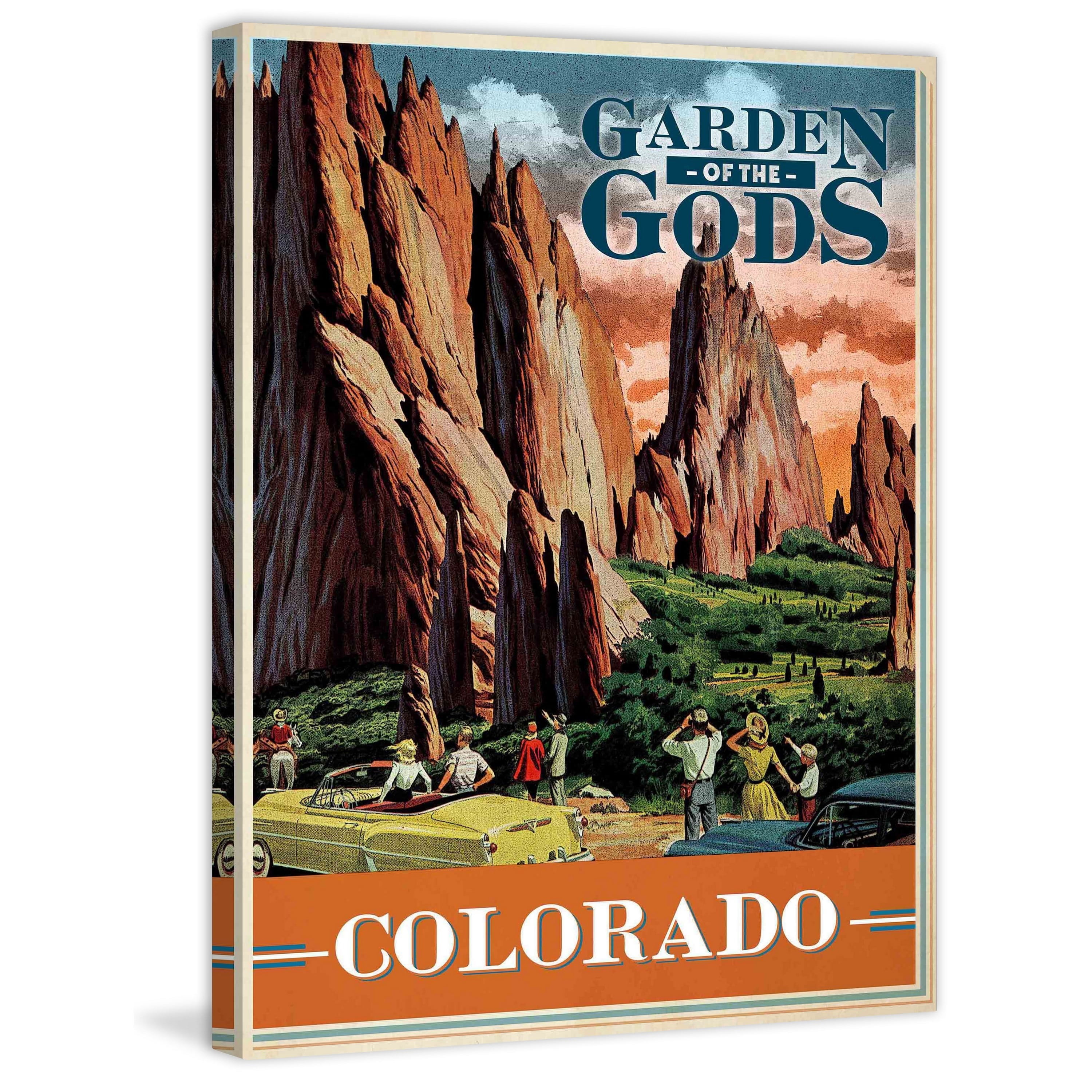 Marmont Hill "Garden of the Gods" Painting Print on Canvas