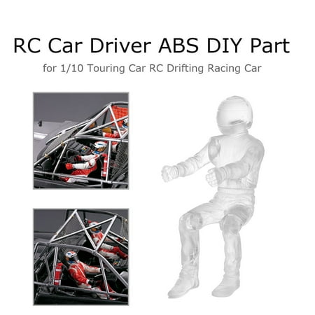 Rc Car Drift Hpi Killerbody RC Car Driver ABS DIY Part for 1/10 Traxxas Axial HSP HPI RC Touring Drifting Car ()