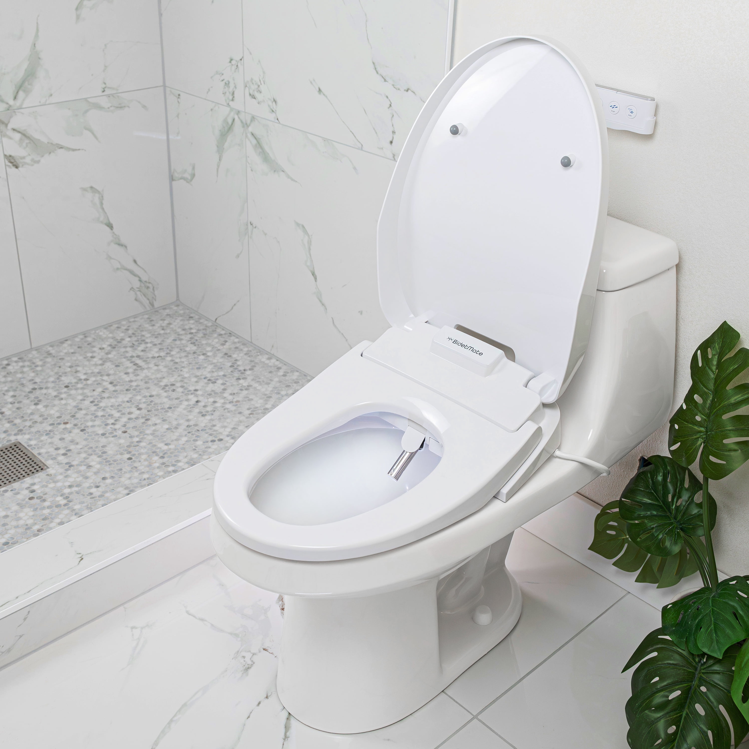 BidetMate 3500 Series Smart Toilet Seat with Heated Bidet, Dryer & Remote
