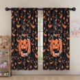 thumbnail image 5 of Blackout Kids Curtains,Witch Pumpkin Halloween Pattern Childrens Insulated Curtains Set Of 2,Bedroom Essentials,Toddler Room Decor 52"x63", 5 of 5
