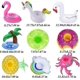 thumbnail image 2 of 26-27 Inflatable Drink Holder, 15 Pack Drink Floating Inflatable Cup Holders Flamingo Coasters For Pool Party, 2 of 5