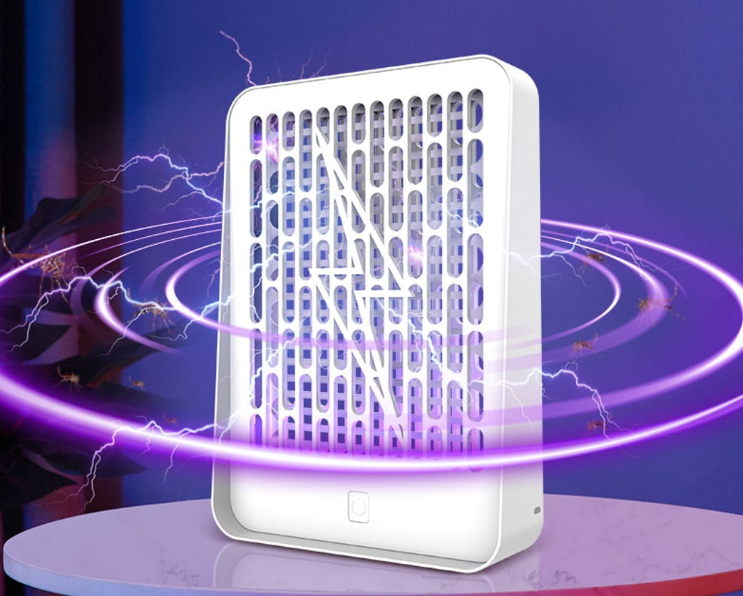 Onemayship Bug Zapper Light Purple & Night Light USB Charged 5V-2W-1200MA ABS Material