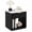 A-Black, variant on NightStand Oversized Extra Large Nightstand Tall Bedside Side Table with 3 Drawers with Storage Modern End Table with Golden Handles, Black