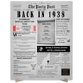 thumbnail image 1 of The Party Post 86th Birthday Party Decorations Poster Born in 1938, 1 of 5