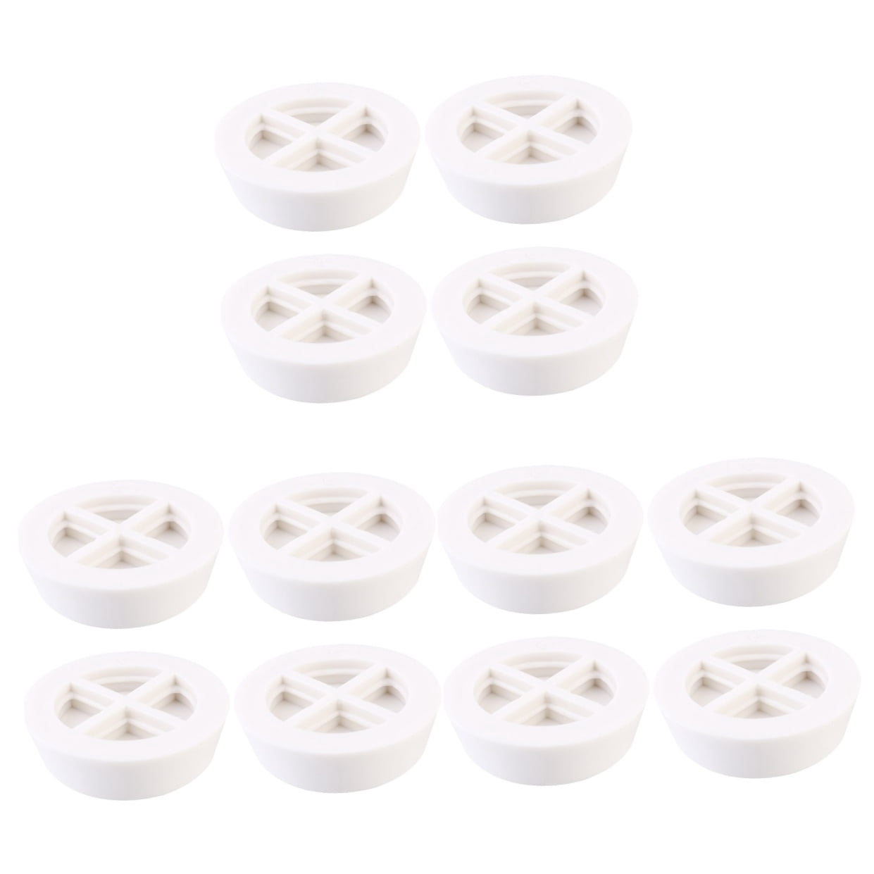 SOPOTUTU Tpr Washer Pad Non-Slip Floor Protector for Washer Sound Insulation 12Pcs