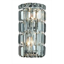 Elegant Lighting 2030W6C-RC Maxim Collection Wall Sconce - Chrome Finish