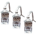 thumbnail image 2 of 3Pcs Empty Car Hanging Perfume Bottle Air Freshner Refillable Fragrance Diffuser Empty Glass Bottle, 2 of 5
