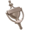 thumbnail image 1 of Hillman Hardware Essentials 852724 Satin Nickel Door Knocker, 7-Inch, 1 of 2