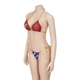 thumbnail image 2 of Wonder Sexy Halter Neck Lace Up Bikinis Set Swimsuit Fantasia Fancy Suits for Women, 2 of 6