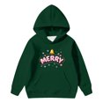 thumbnail image 4 of qelini Christmas Hoodies for Kids Boys Girls 3-15 Years Long Sleeve Fall Sweatshirts Pocket Hooded Top Print Autumn Winter Coat, 4 of 7