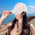 thumbnail image 5 of JingChun Bow-Tie Baseball Cap for Women Fashion Sun Hats for Women Trucker Hat Y2k Sun Cap Visor Cap Hiking Travel Trendy, 5 of 6