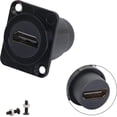 thumbnail image 1 of LAICAIW HDMI D Panel Mount Connector Socket HDMI Female to Female Coupler Adapter Converter, 1 of 7