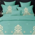 thumbnail image 4 of 3 Piece All Season Bedding Queen size Comforter Set, Ultra Soft Polyester Elegant Bedding Comforters, 4 of 5