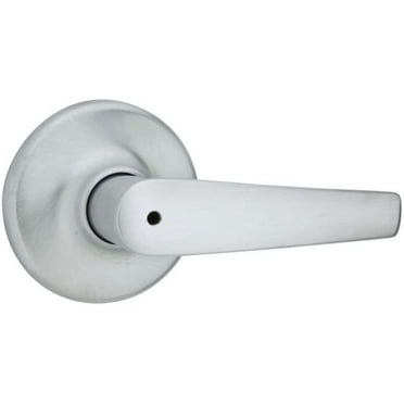 Kwikset Corporation 300DL 26D CP Kwikset 93001-879 Delta Bed and Bath Lever in Satin Chrome