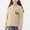 Khaki, variant on ATOGUTA Girls Long Sleeve Tops Size 5T-15 Boys Fleece Crew Neck School Sports Tees Cute Casual Pullovers Tops Navy